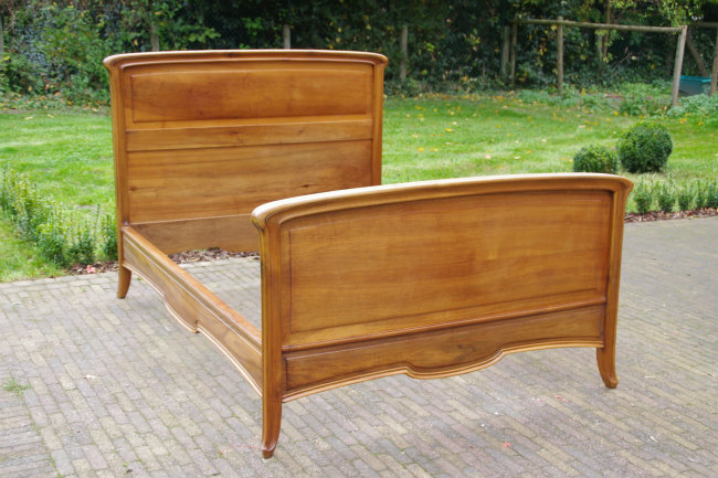 Art nouveau double bed