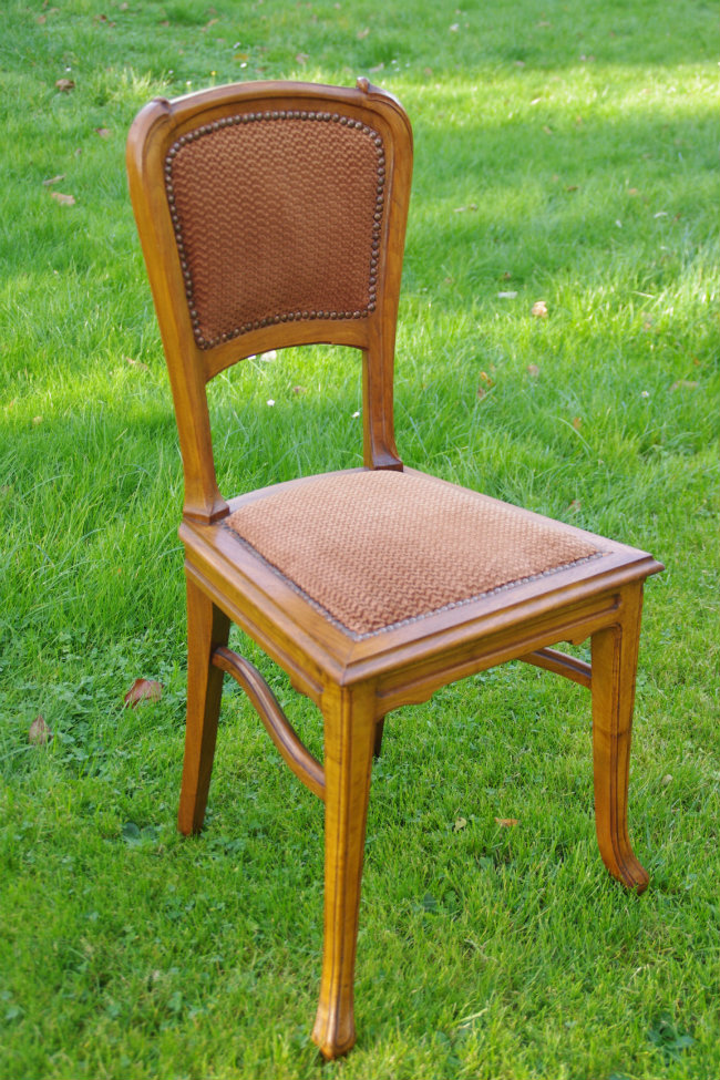 Art nouveau desk set-chair