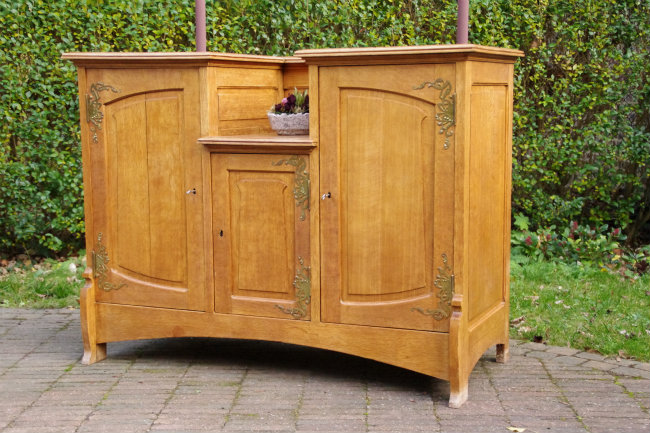 Art nouveau style cupboard