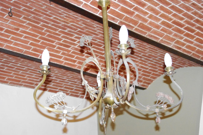 Art nouveau lustre